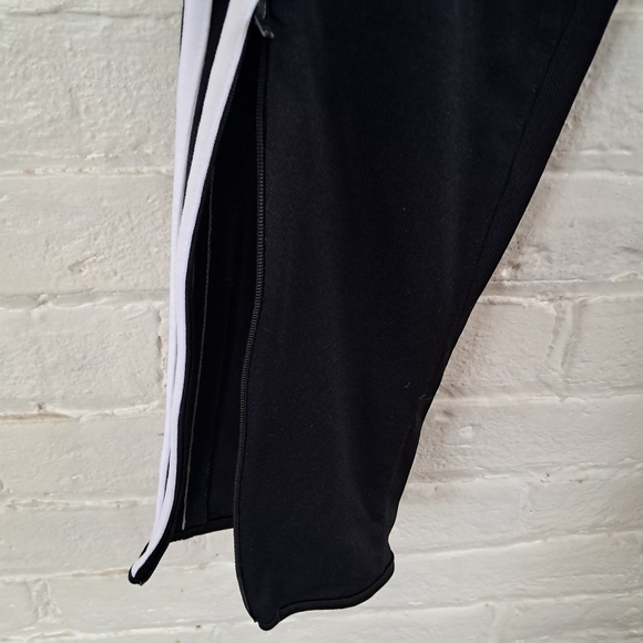 Adidas Tiro 11 Pant Black Joggers Soccer Striped Mens Size Medium Tapered Leg - Picture 4 of 9